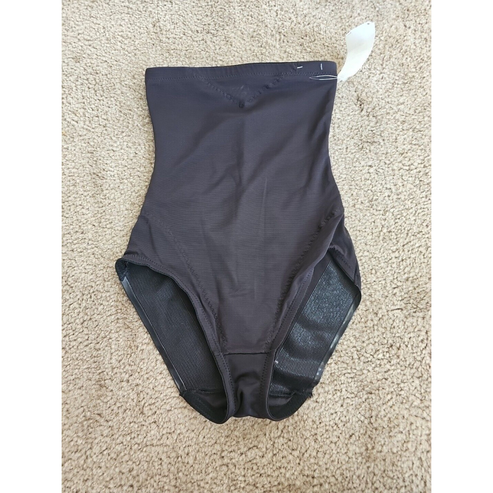 Miraclesuit Women's Sheer Tummy Control Briefs Black Small